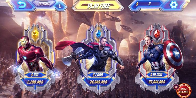 Bí quyết chơi nổ hũ Avengers từ cao thủ Loto188