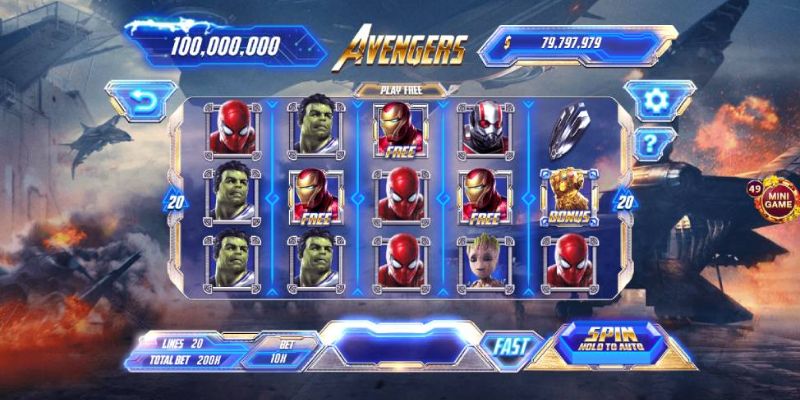 Đôi nét khái quát về nổ hũ Avengers Loto188