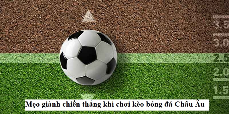 Kinh nghiệm bắt kèo châu Âu không thể bỏ lỡ