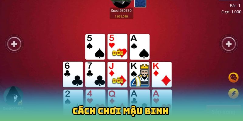 Cách chơi Mậu binh tại nhà cái Loto188 cho người mới