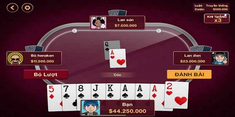 Khái niệm game bài Tây