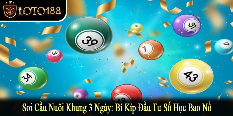 Soi cầu nuôi khung 3 ngày