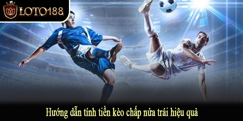 Hướng dẫn tính tiền kèo chấp nửa trái hiệu quả